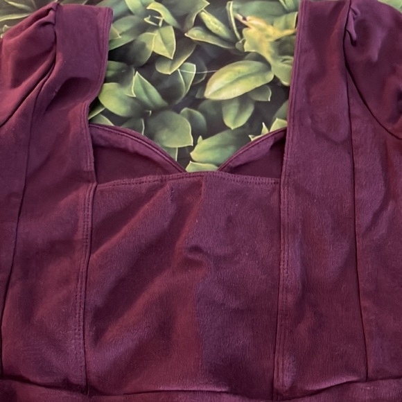 ARITZIA Talula SWEETHEART LONG SLEEVE TOP in Cardamom, Large, Preowned - Picture 6 of 10